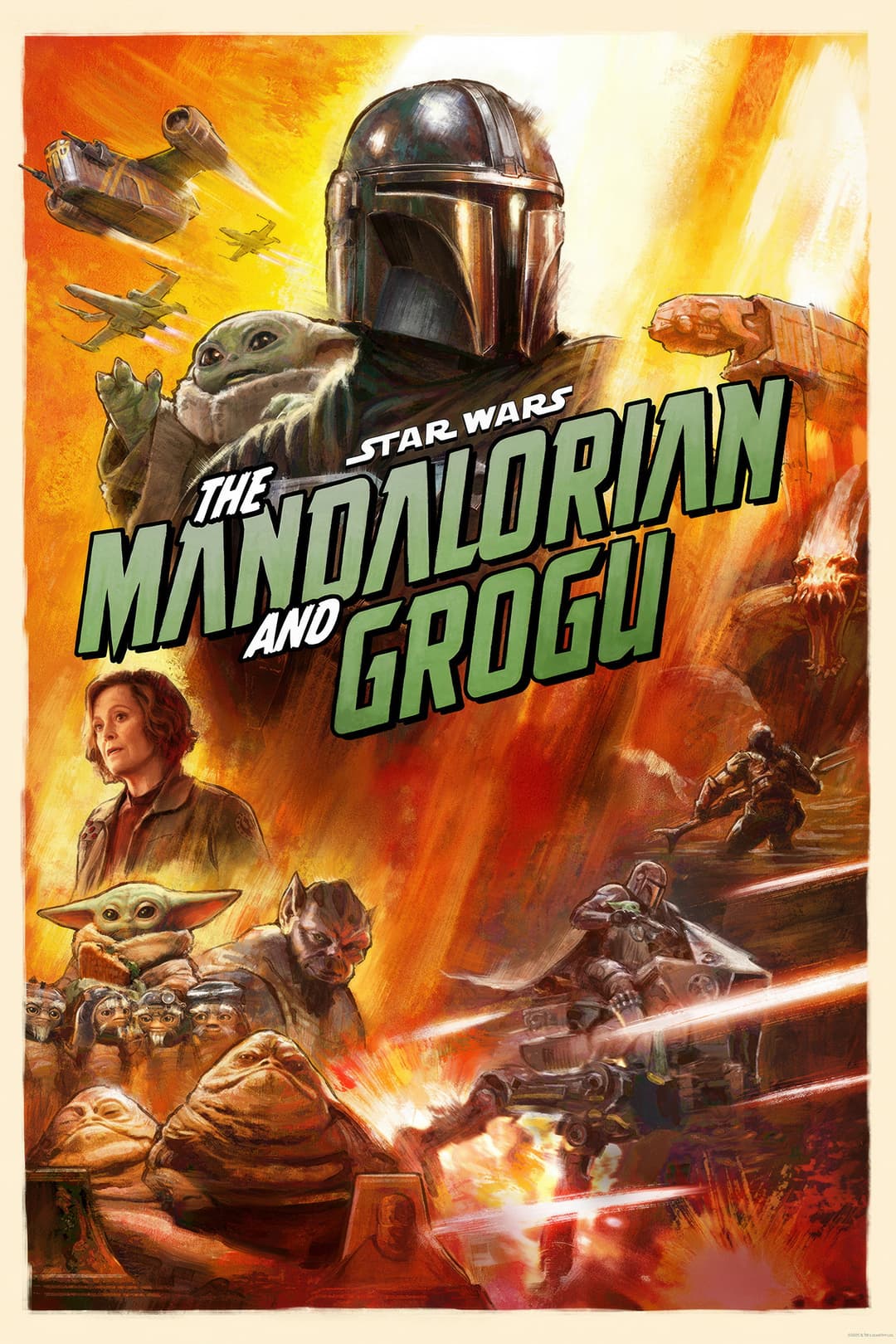 Star Wars: The Mandalorian and Grogu Poster not found